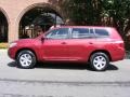 2008 Salsa Red Pearl Toyota Highlander 4WD  photo #19