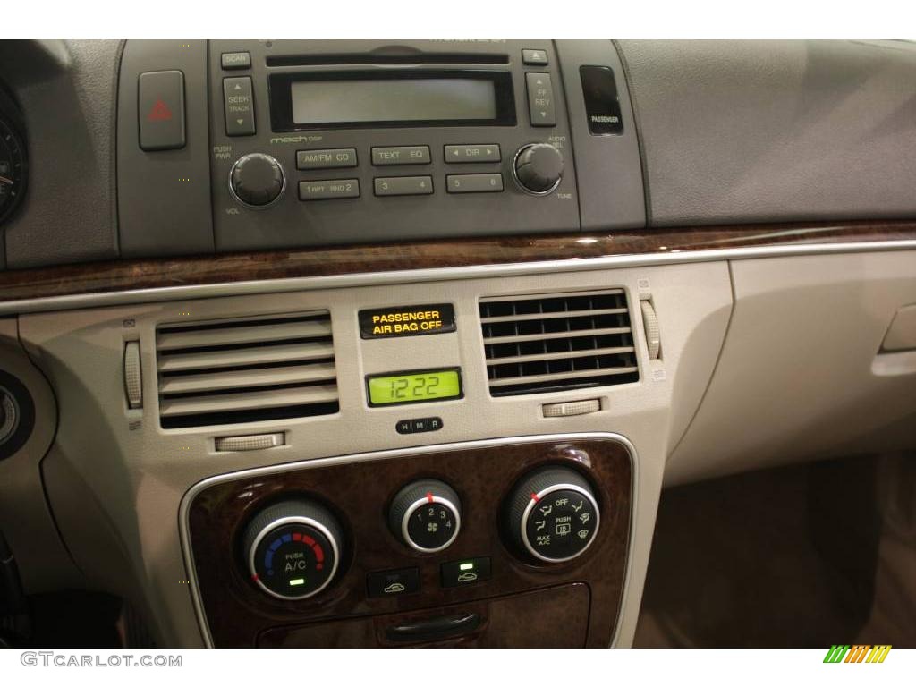 2006 Sonata GLS V6 - Powder White Pearl / Beige photo #13