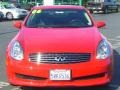 2006 Laser Red Pearl Infiniti G 35 Coupe  photo #2