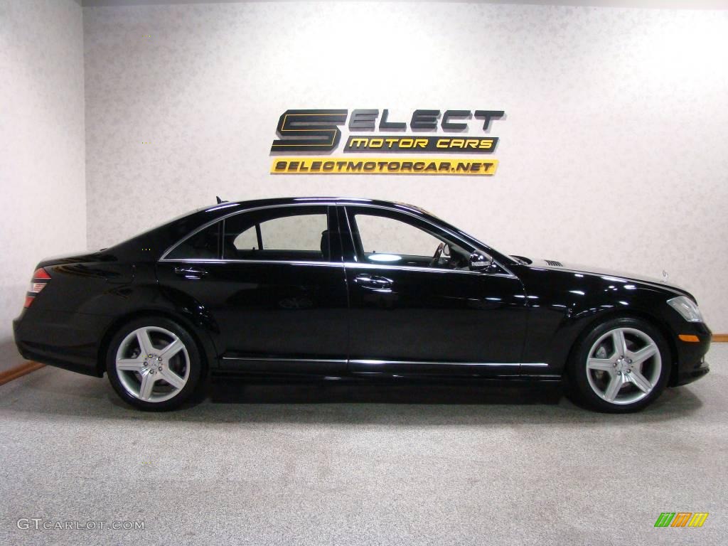 2007 S 550 4Matic Sedan - Black / Black photo #4