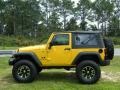 2008 Detonator Yellow Jeep Wrangler X 4x4  photo #2