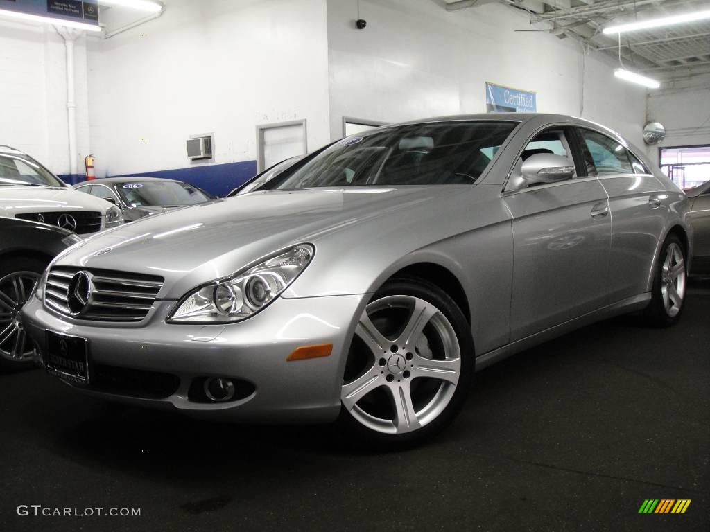 2007 CLS 550 - Iridium Silver Metallic / Black photo #1