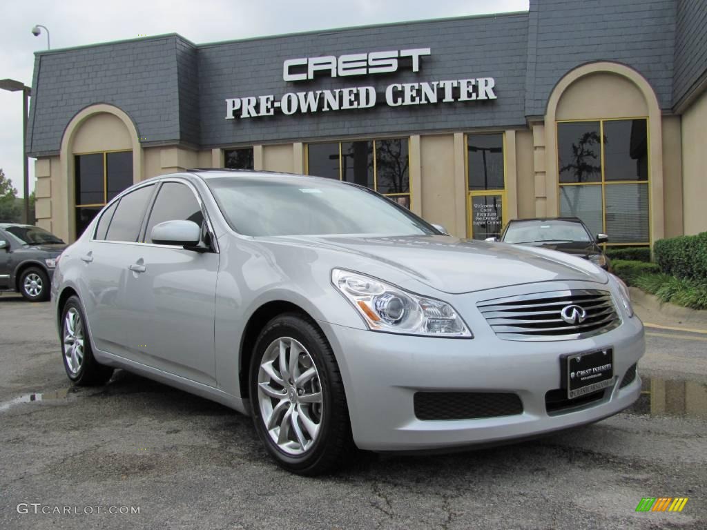 Liquid Platinum Silver Infiniti G