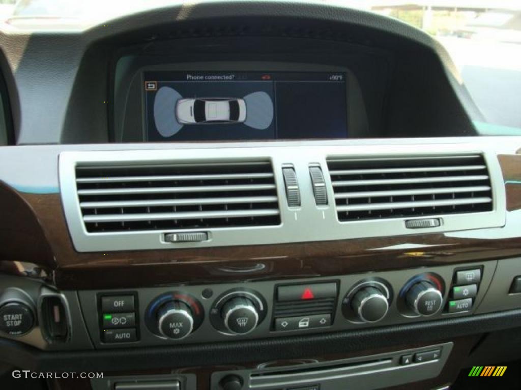 2007 7 Series 750Li Sedan - Black Sapphire Metallic / Black photo #17