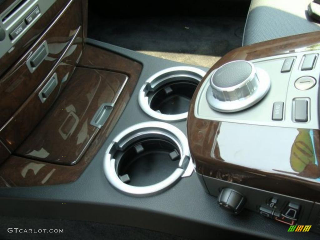 2007 7 Series 750Li Sedan - Black Sapphire Metallic / Black photo #19