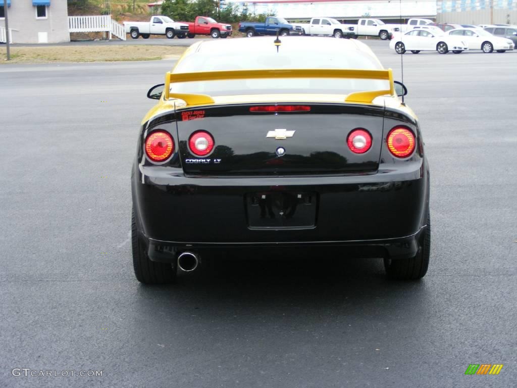 2009 Cobalt LT Coupe - Rally Yellow / Ebony photo #8