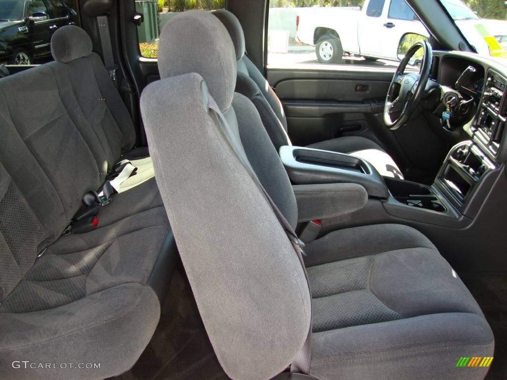 2005 Silverado 1500 LS Extended Cab - Black / Medium Gray photo #10
