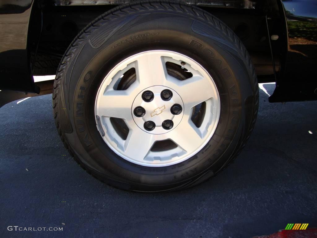 2005 Silverado 1500 LS Extended Cab - Black / Medium Gray photo #11