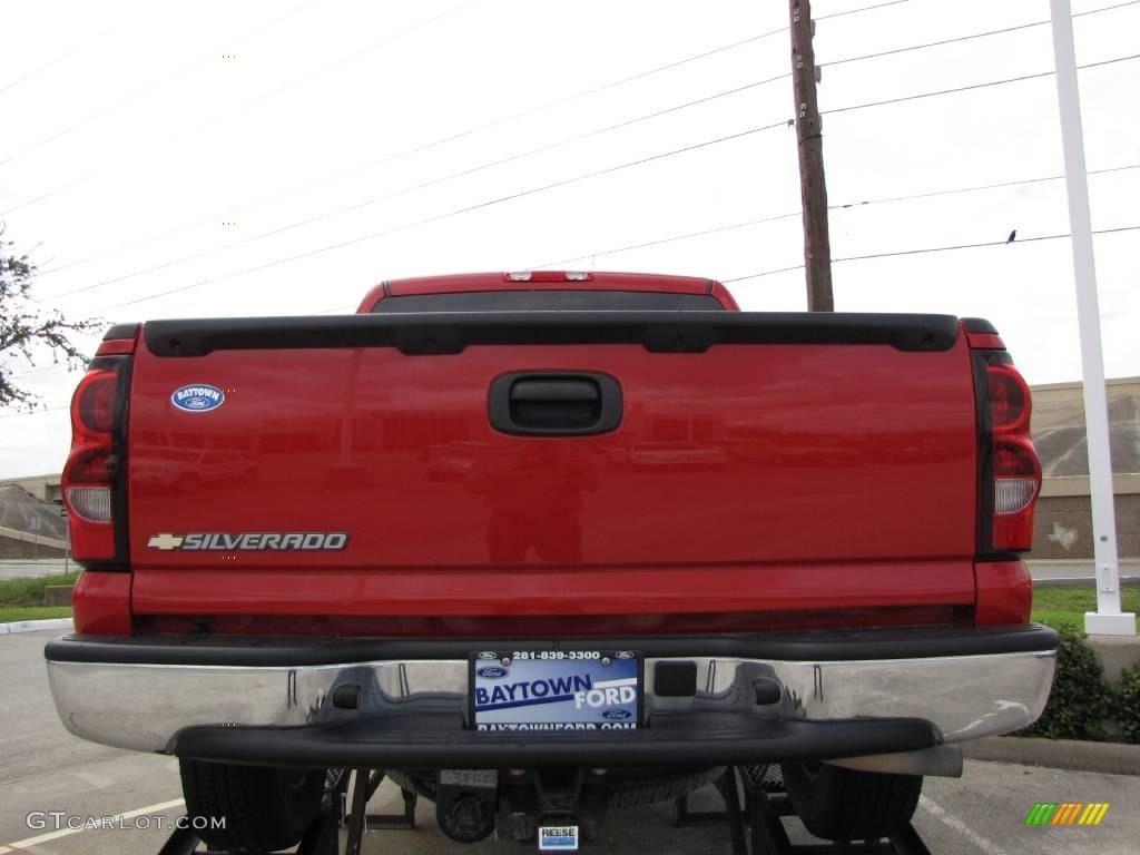 2006 Silverado 1500 Z71 Crew Cab 4x4 - Victory Red / Dark Charcoal photo #6