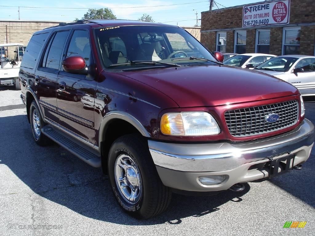 2001 Dark Toreador Red Metallic Ford Expedition Eddie Bauer 4x4 17899441 Photo 4 Gtcarlot 