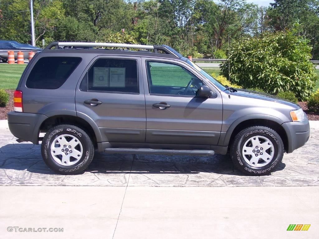 2003 Escape XLT V6 4WD - Dark Shadow Grey Metallic / Ebony Black photo #3