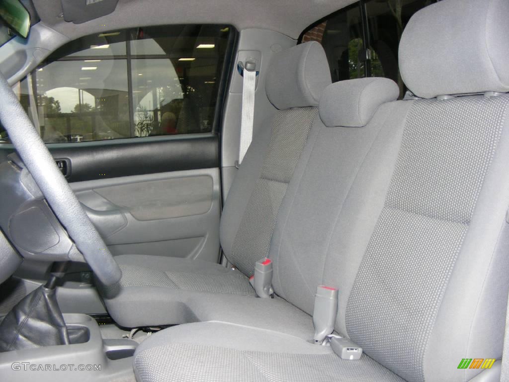 2006 Tacoma Regular Cab 4x4 - Indigo Ink Pearl / Graphite Gray photo #6