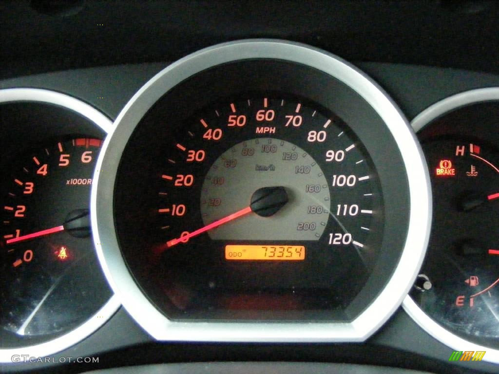 2006 Tacoma Regular Cab 4x4 - Indigo Ink Pearl / Graphite Gray photo #9