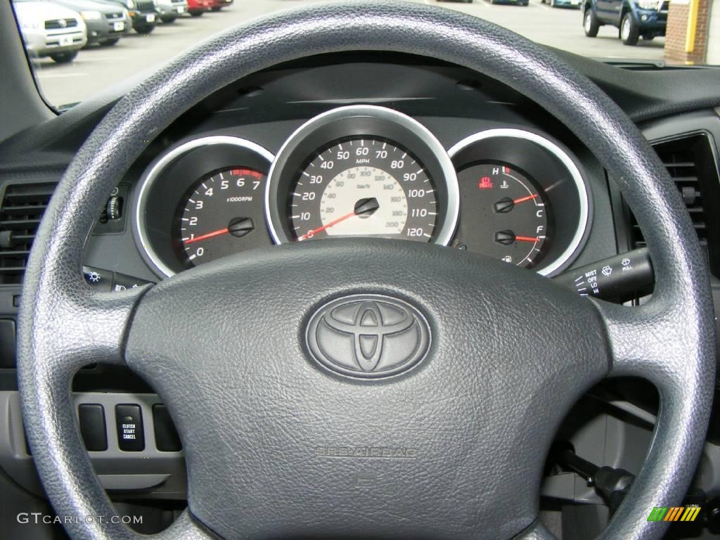 2006 Tacoma Regular Cab 4x4 - Indigo Ink Pearl / Graphite Gray photo #10