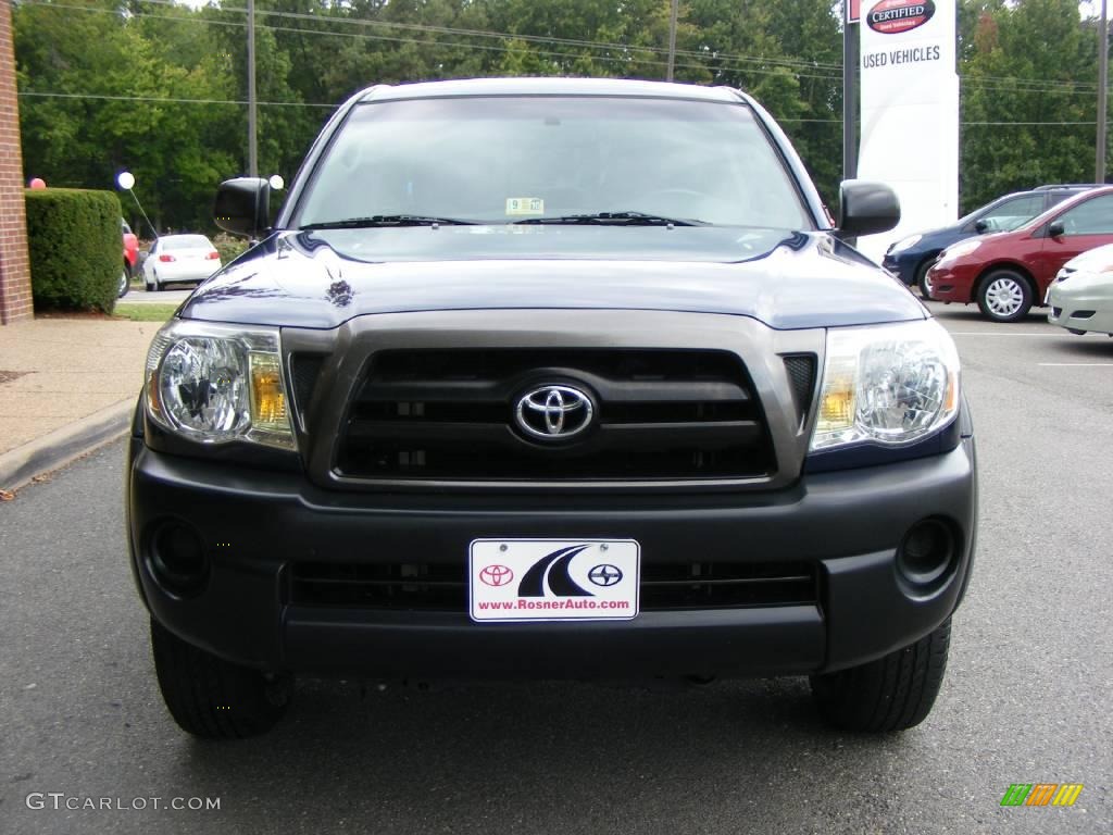 2006 Tacoma Regular Cab 4x4 - Indigo Ink Pearl / Graphite Gray photo #14