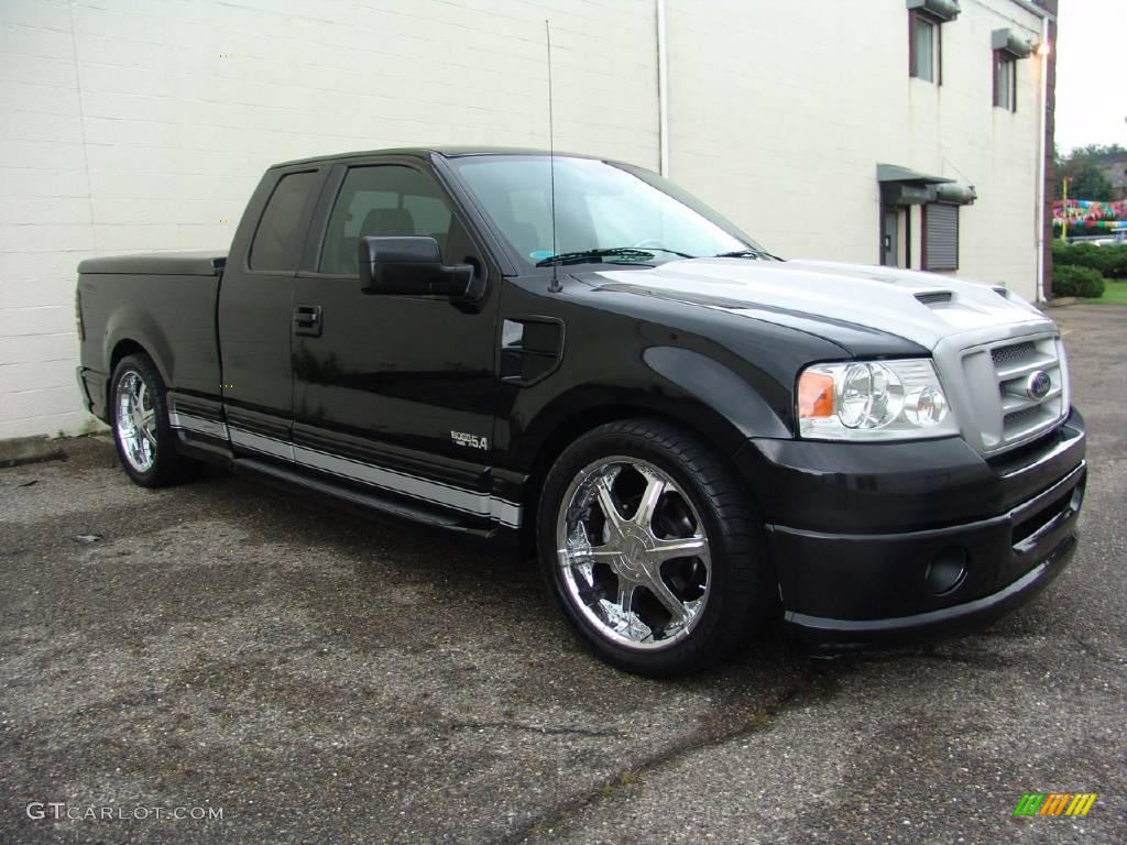2006 F150 LA West BOSS 5.4 SuperCab - Black / Black/Medium Flint photo #6