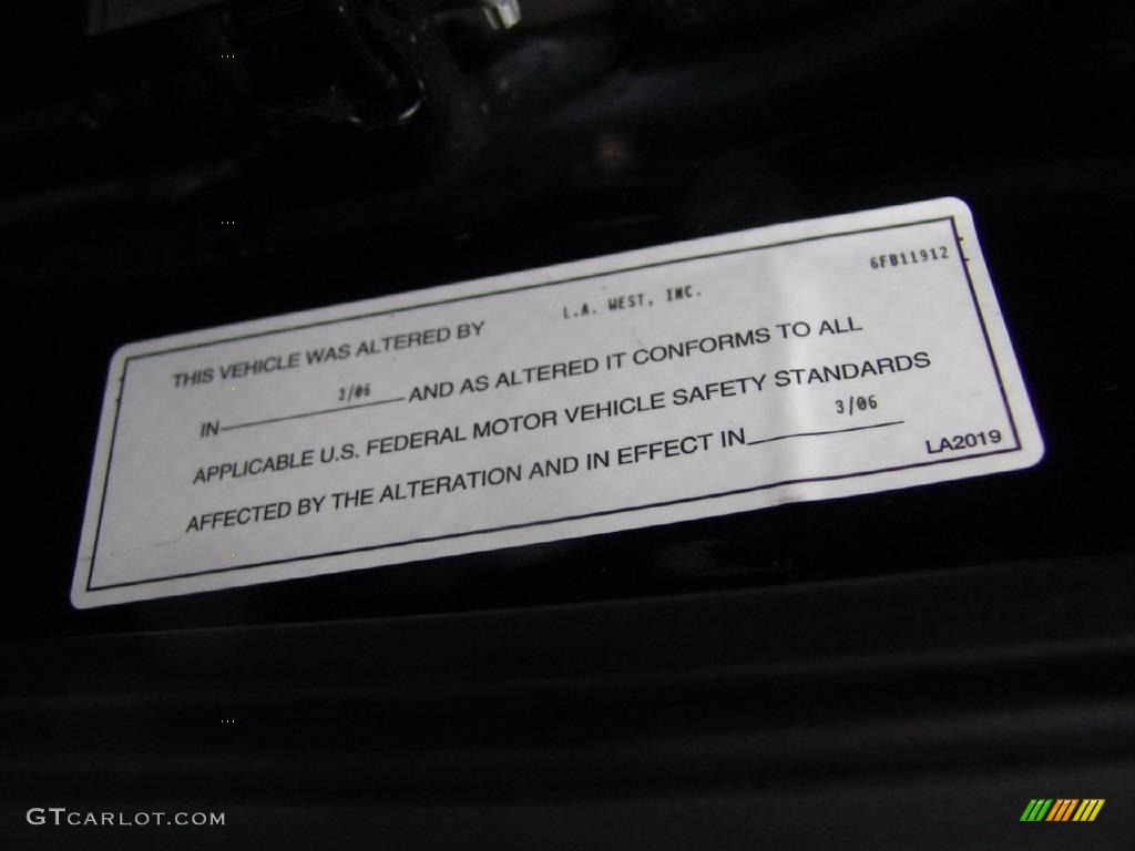 2006 F150 LA West BOSS 5.4 SuperCab - Black / Black/Medium Flint photo #19