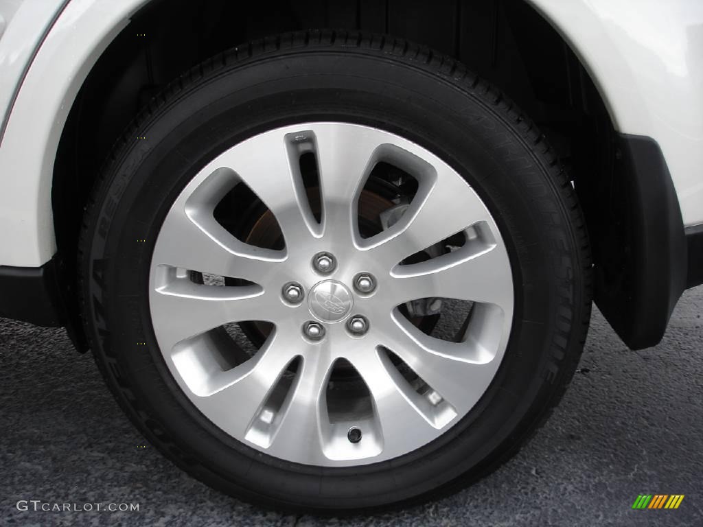 2009 Outback 2.5i Limited Wagon - Satin White Pearl / Warm Ivory photo #6