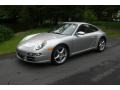 Arctic Silver Metallic 2008 Porsche 911 Carrera Coupe Exterior