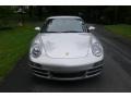 2008 Arctic Silver Metallic Porsche 911 Carrera Coupe  photo #2