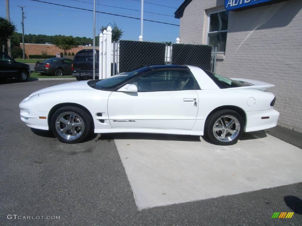 2000 Firebird Trans Am Coupe - Arctic White / Taupe photo #3