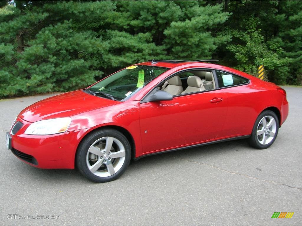 Crimson Red Pontiac G6