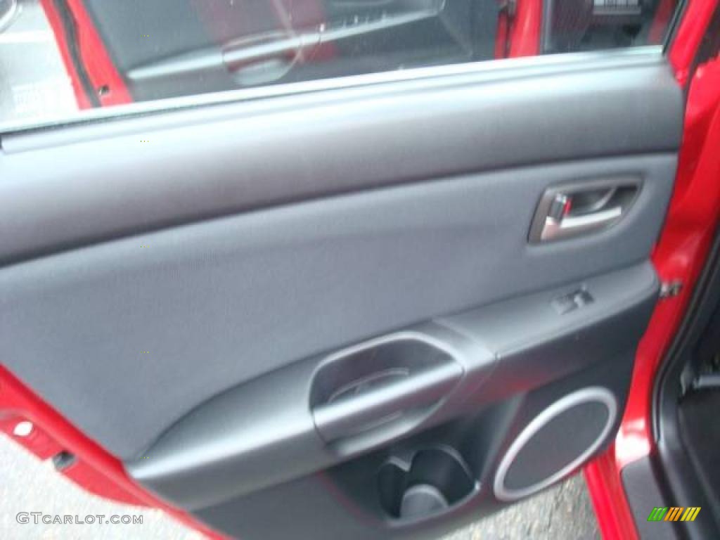 2006 MAZDA3 s Sedan - Velocity Red Mica / Black/Red photo #13
