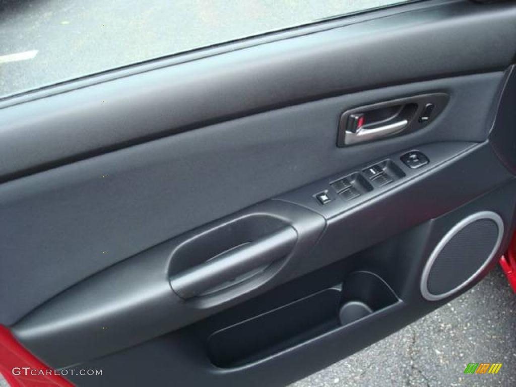 2006 MAZDA3 s Sedan - Velocity Red Mica / Black/Red photo #14