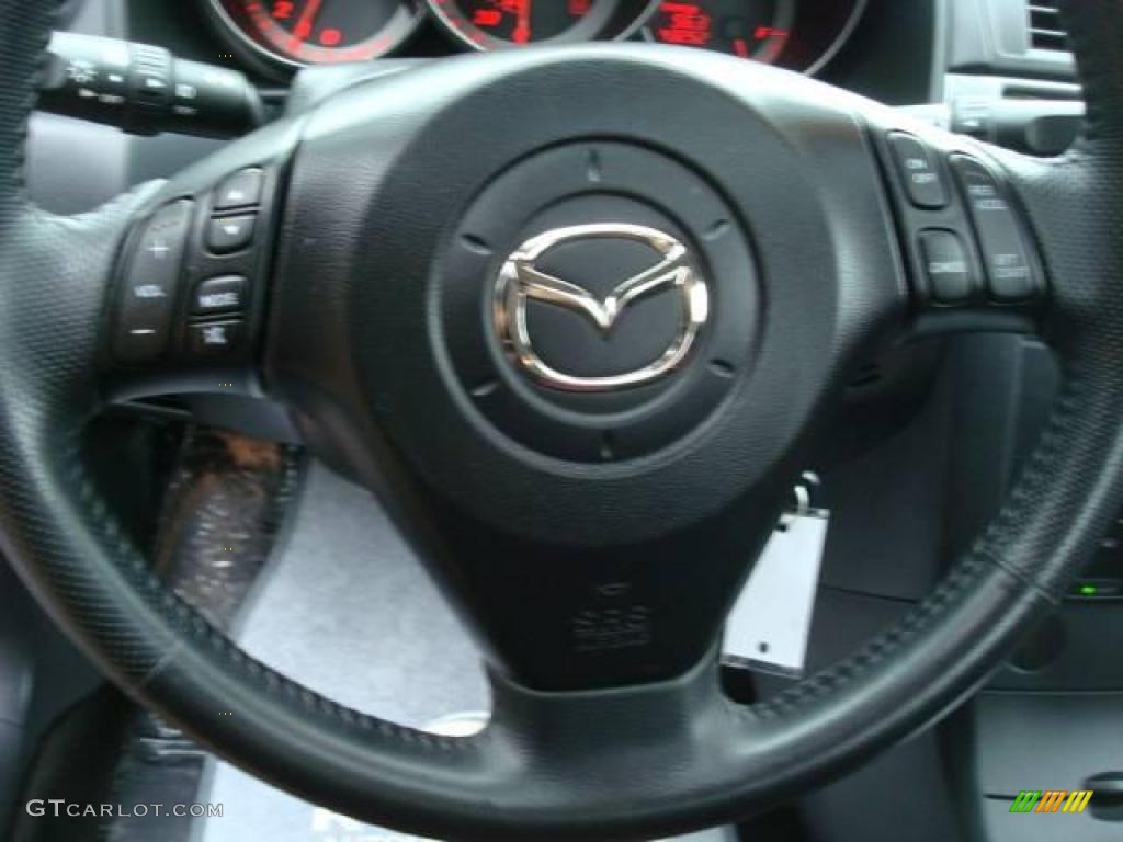 2006 MAZDA3 s Sedan - Velocity Red Mica / Black/Red photo #15