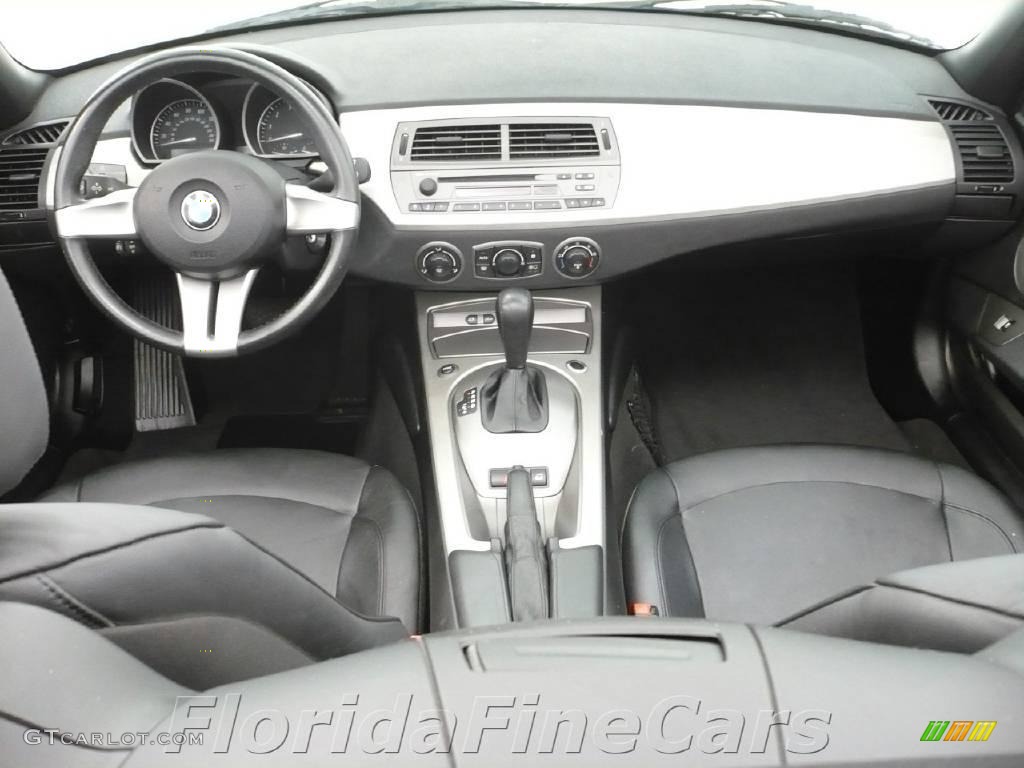 2003 Z4 2.5i Roadster - Sterling Grey Metallic / Black photo #15