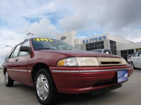 1993 Mercury Tracer Wagon Data, Info and Specs