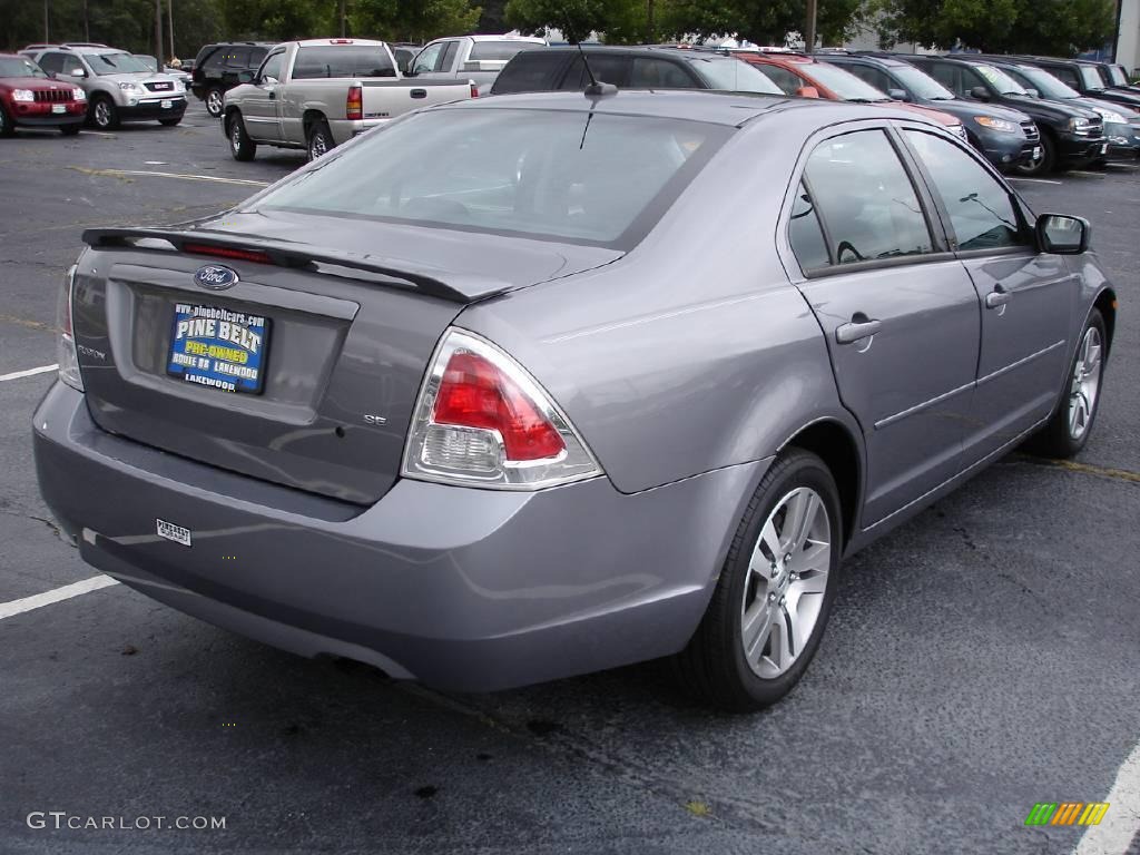 2007 Fusion SE - Tungsten Grey Metallic / Charcoal Black photo #4