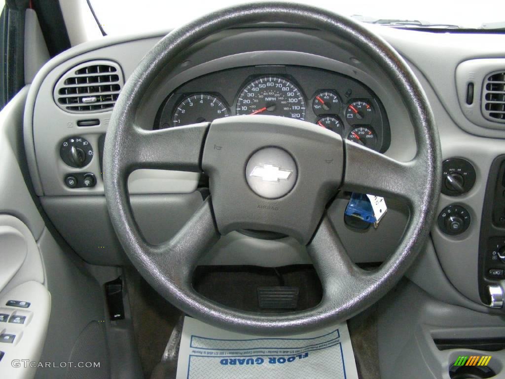 2009 TrailBlazer LT 4x4 - Red Jewel / Gray photo #15