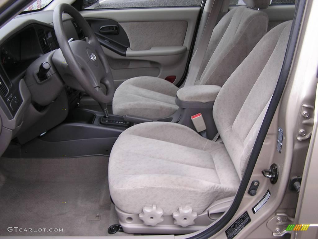 2006 Elantra GLS Sedan - Champagne Beige / Beige photo #7