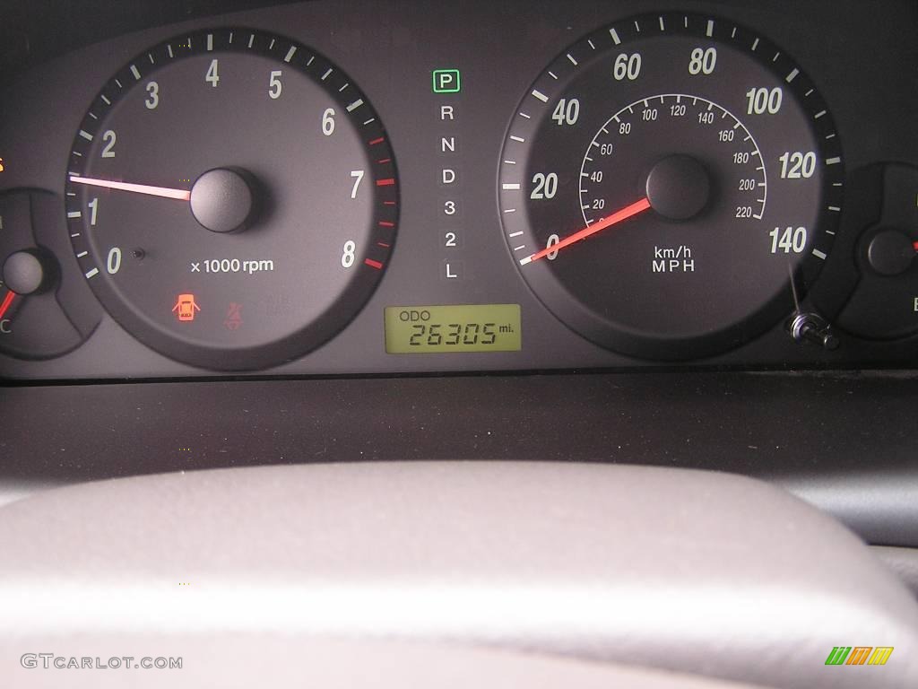 2006 Elantra GLS Sedan - Champagne Beige / Beige photo #20