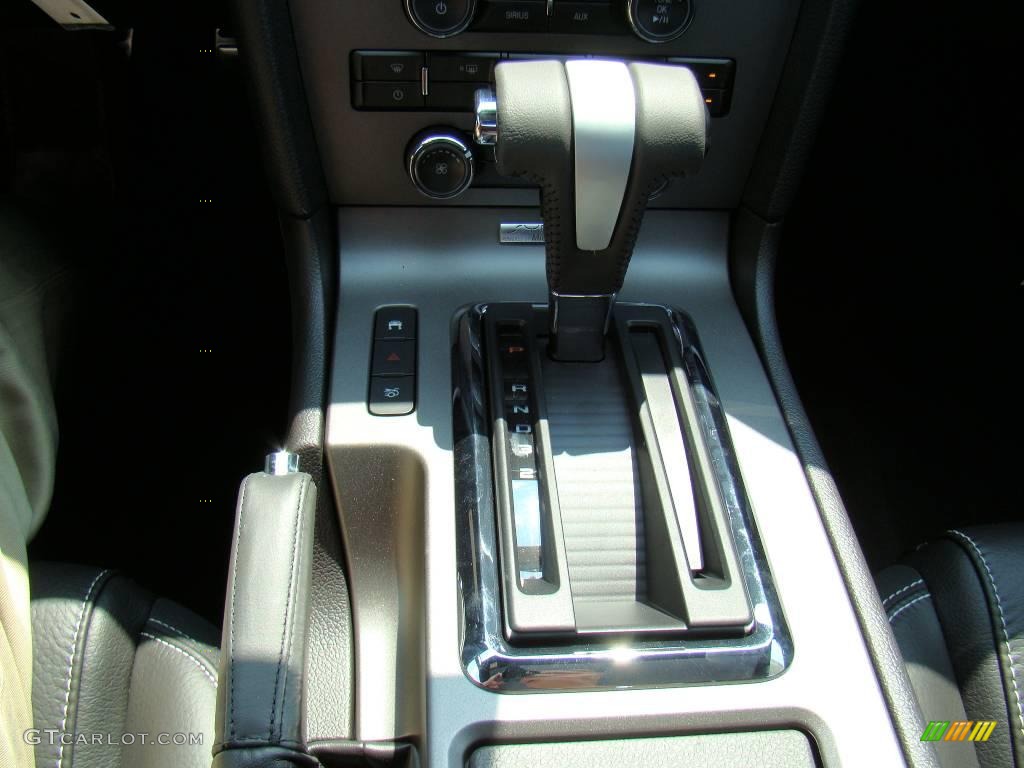 2010 Mustang V6 Premium Coupe - Black / Charcoal Black photo #21