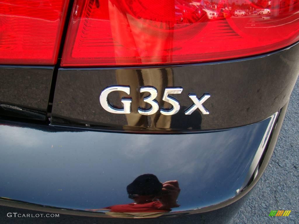 2006 G 35 x Sedan - Black Obsidian / Graphite photo #13