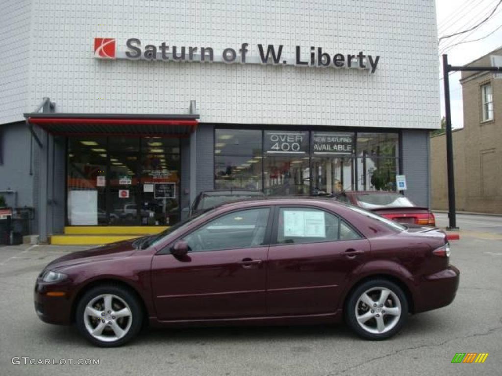 Dark Cherry Mica Mazda MAZDA6