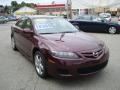 2008 Dark Cherry Mica Mazda MAZDA6 i Sport Sedan  photo #5