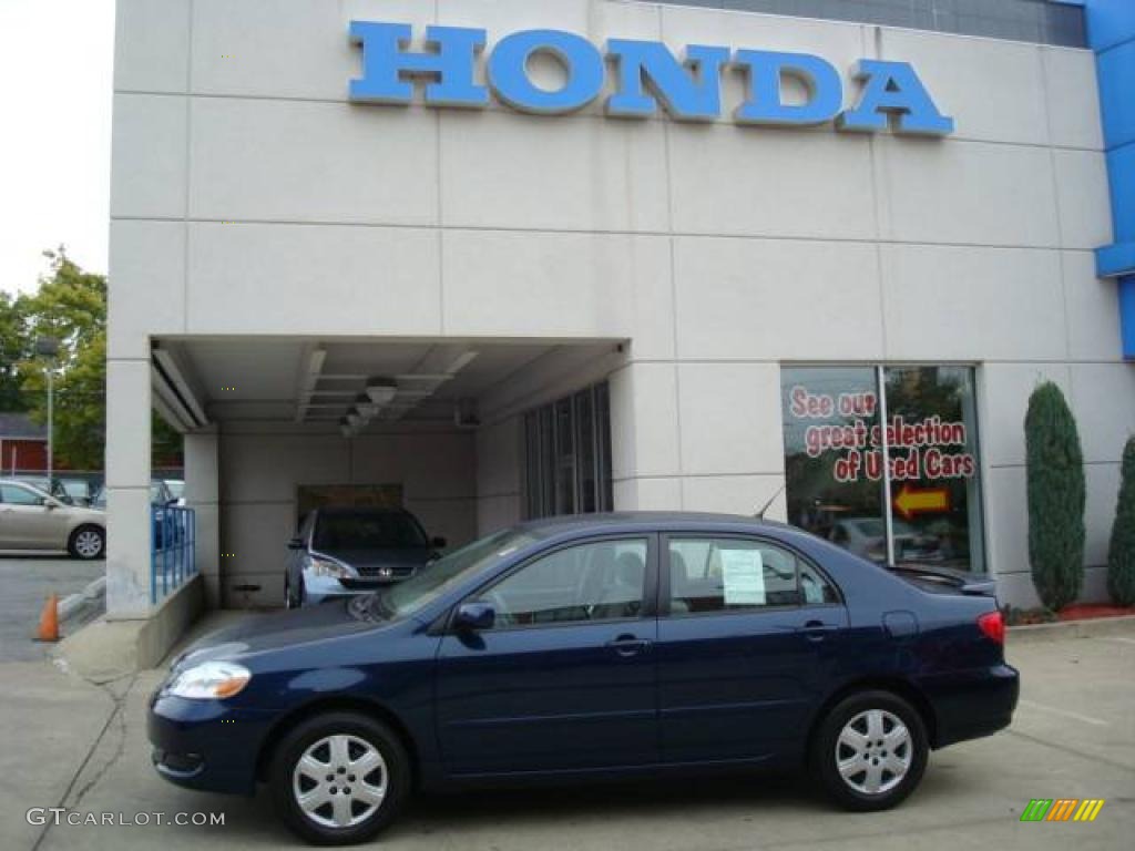 2006 Corolla LE - Indigo Ink Pearl / Stone photo #1
