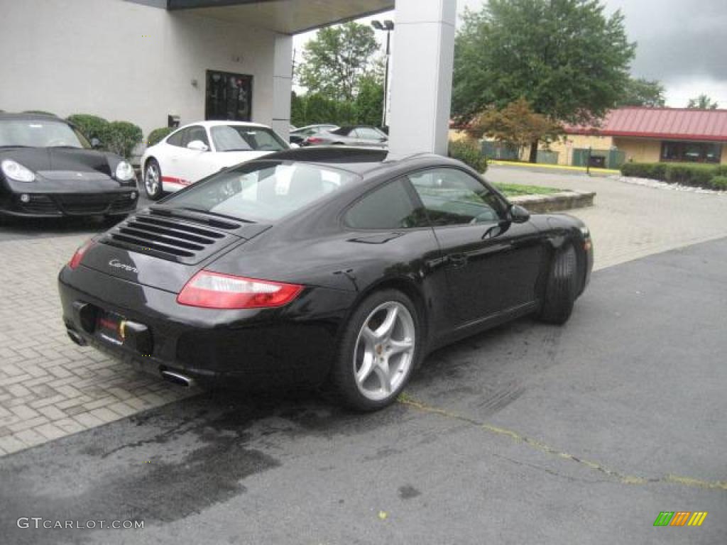 2007 911 Carrera Coupe - Black / Black photo #5