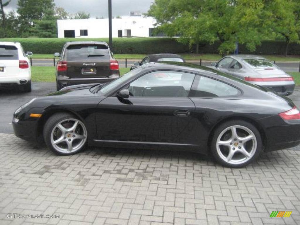 2007 911 Carrera Coupe - Black / Black photo #9