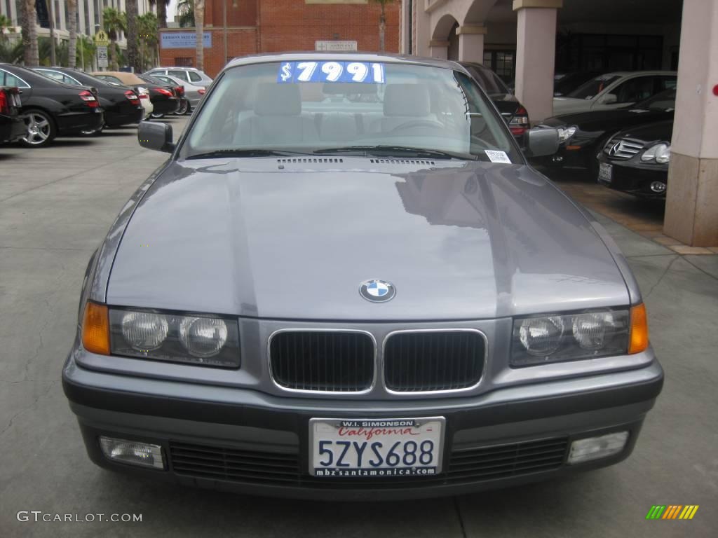 1995 3 Series 325is Coupe - Granite Silver Metallic / Grey photo #5