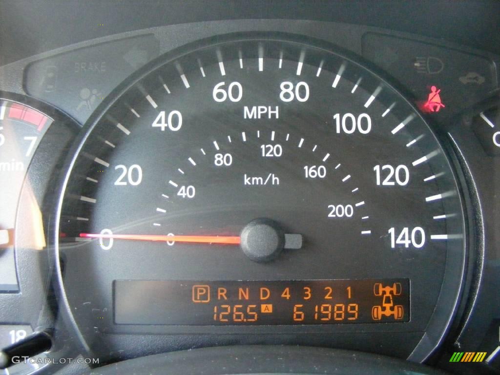 2004 Armada LE 4x4 - Smoke Metallic / Graphite/Titanium photo #9