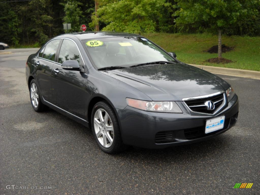 2005 TSX Sedan - Carbon Gray Pearl / Quartz photo #1