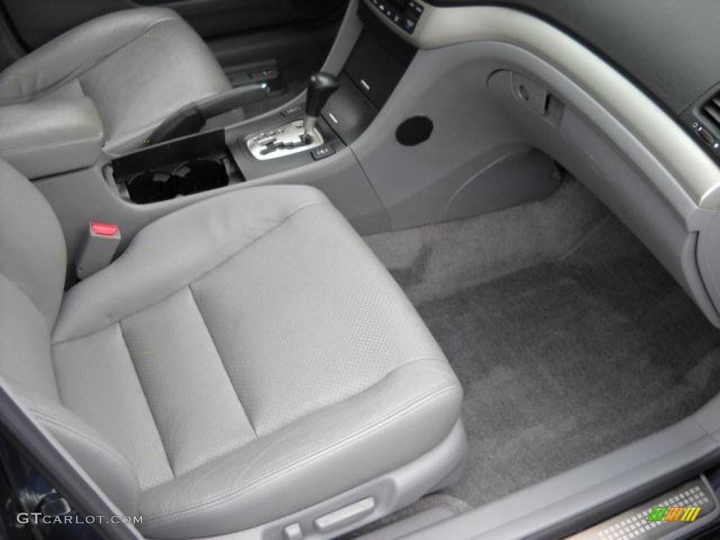 2005 TSX Sedan - Carbon Gray Pearl / Quartz photo #19