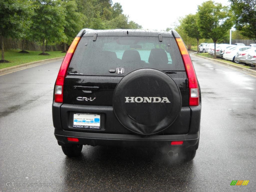 2003 CR-V EX 4WD - Nighthawk Black Pearl / Black photo #4