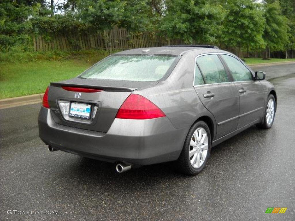 2006 Accord EX-L V6 Sedan - Carbon Bronze Pearl / Ivory photo #3