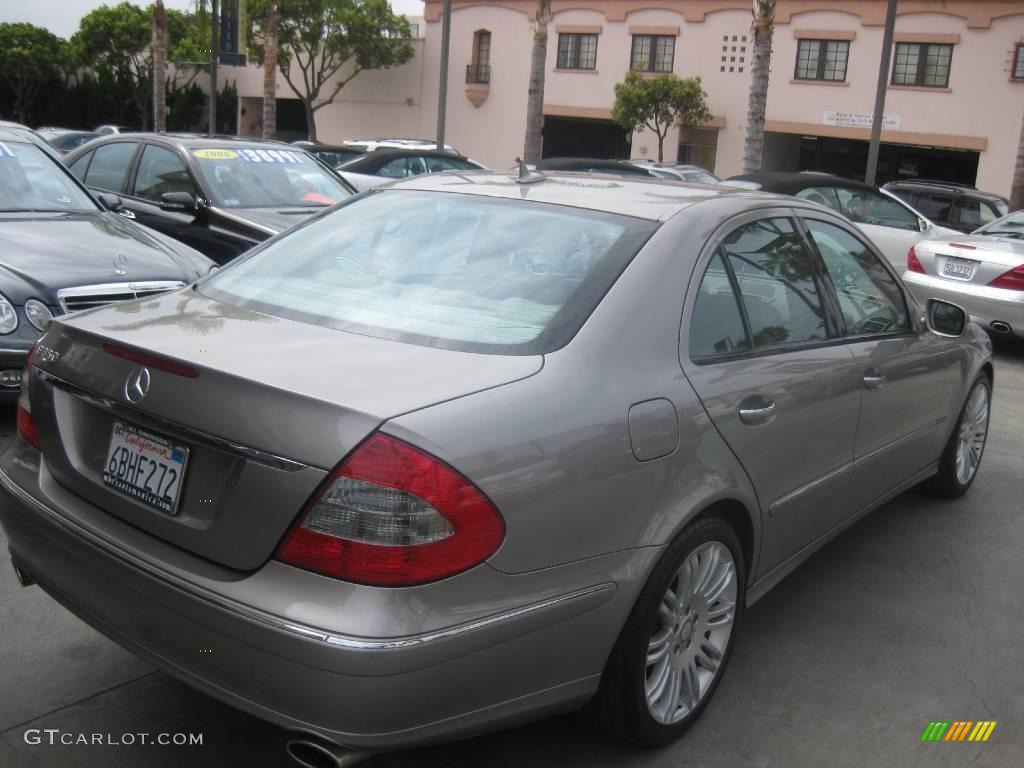 2008 E 350 Sedan - Pewter Metallic / Cashmere photo #3