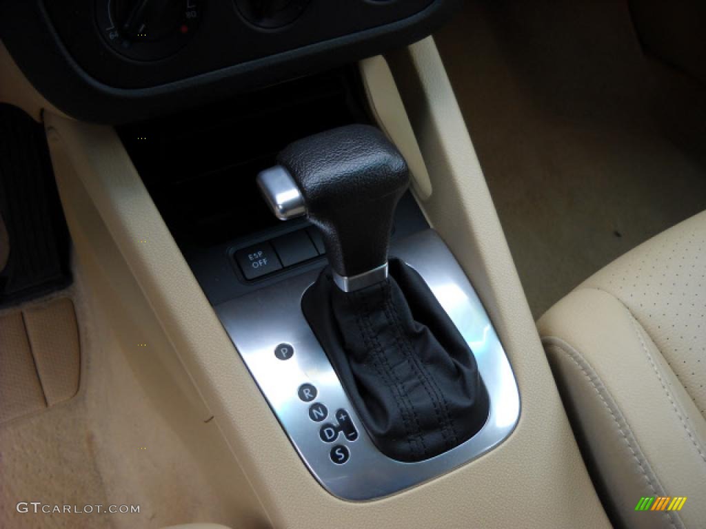 2007 Jetta Wolfsburg Edition Sedan - Black / Pure Beige photo #15